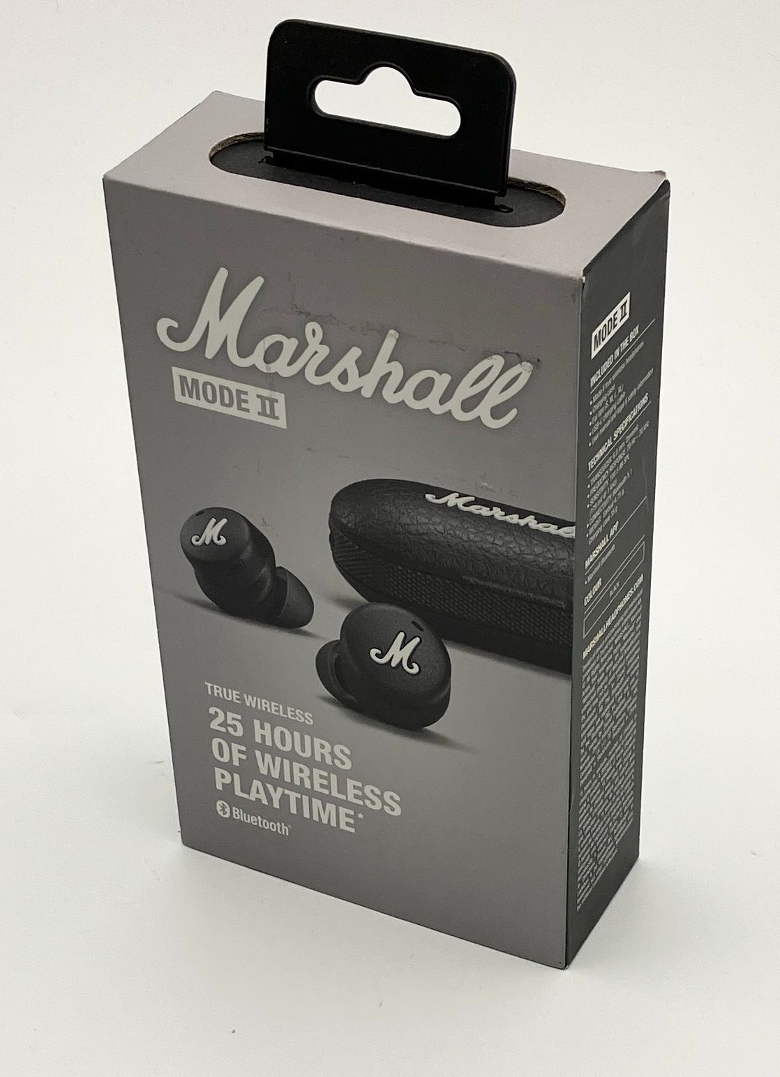 Marshall 完全ワイヤレスイヤホンMode Ⅱ aptX/Qi充電 正規品 - 【イン