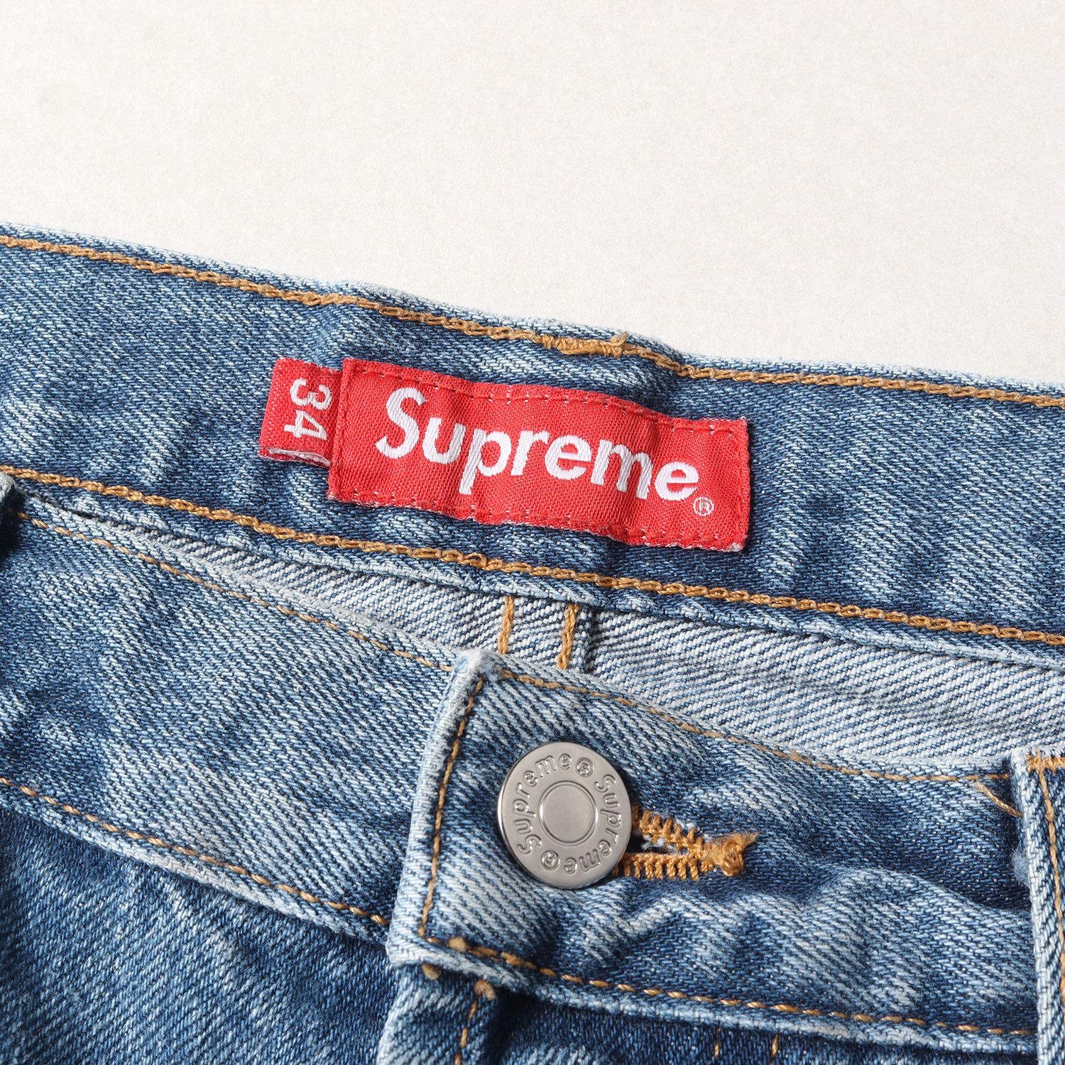 Supreme シュプリーム パンツ サイズ:34 ストーンウォッシュ加工