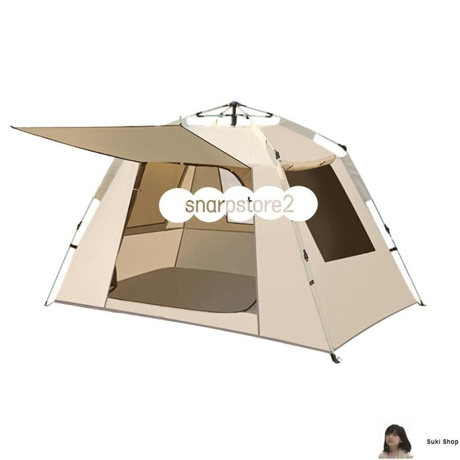 ３～４人用 ドーム型 キャンプテント 自動ポップアップテント195×195cm 楽天市場】お買い物マラソン【P5倍】☆ 自動テント テント