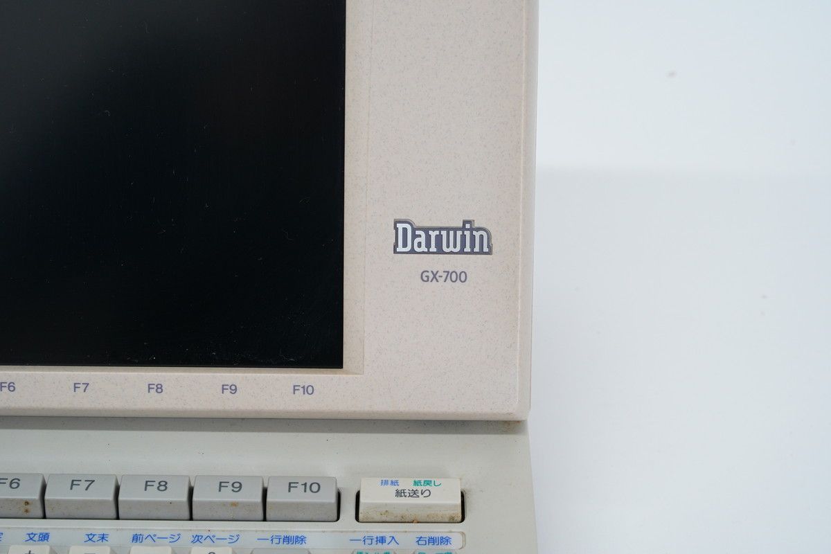 CASIO　ワープロ　ダーウィン GX-700 CASIO カシオ Darwin ダーウィン カラーワープロ GX-700 Amazon.co.jp