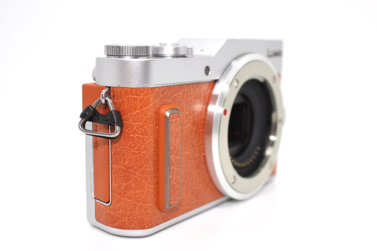 Panasonic デジタルカメラ LUMIX G DC-GF10W オレンジ パナソニック