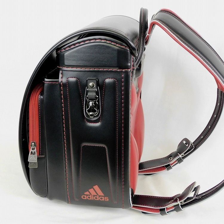 新品 アディダス adidas ランドセル 男の子用 黒x赤 E-QUB＆ミラクル 