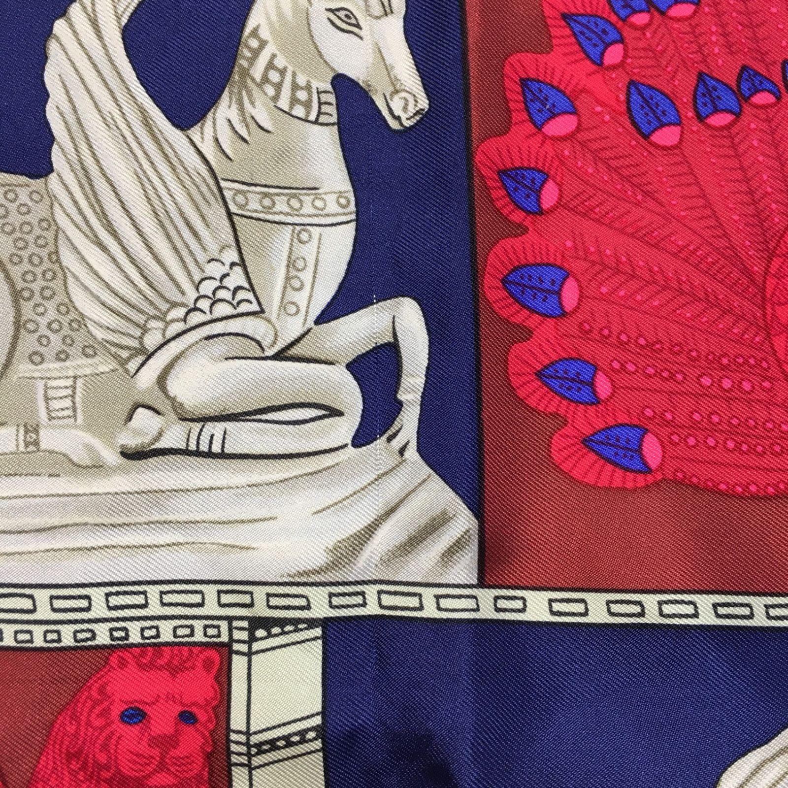 2506-81｜美品｜エルメス カレ 90 スカーフ シルク マルチカラー 2506-81｜美品｜エルメス カレ 90 スカーフ シルク マルチカラー