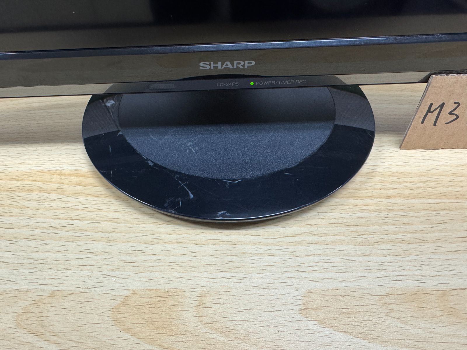 シャープ 液晶カラーテレビ LC-24P5 24V リモコン付き　2018年製 シャープ 液晶カラーテレビ LC-24P5 2018年製 24V型 リモコン付き 2018年製