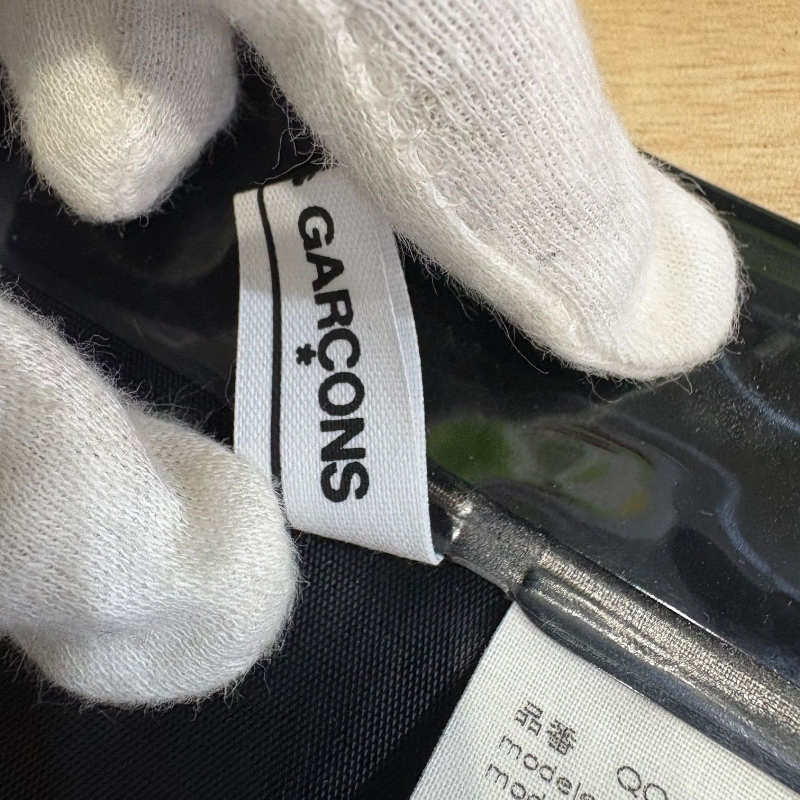 レア】COMME des GARCONS コムデギャルソン ビニールバッグ 野方店 