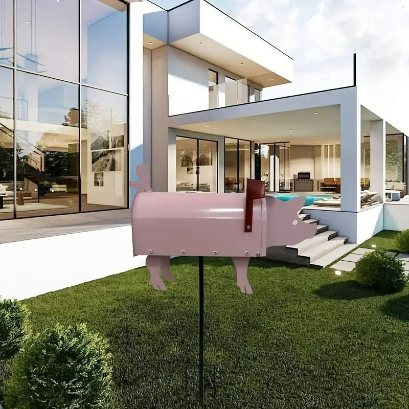 メールボックス ピンク