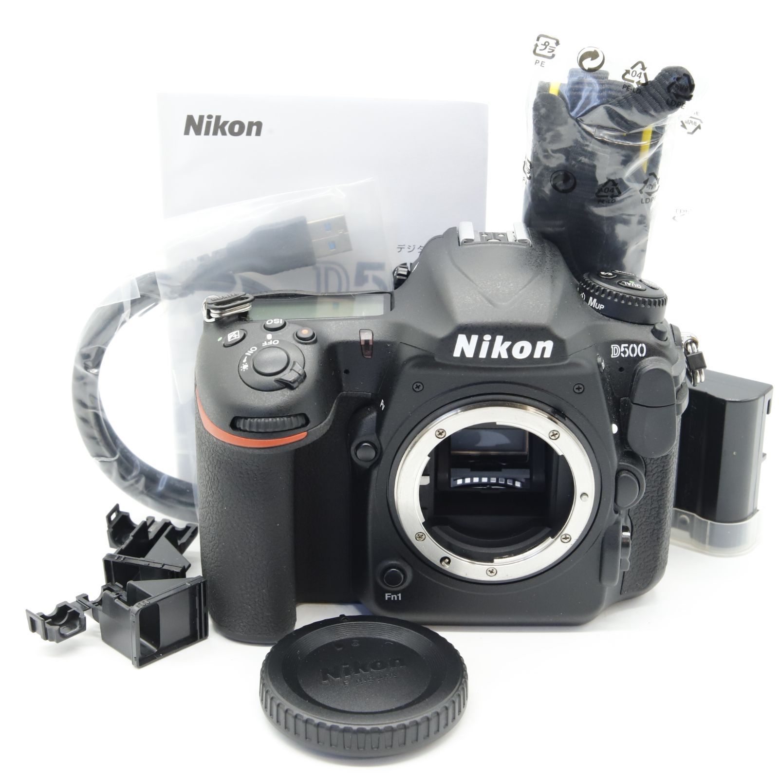 Nikon - 【シャッター回数1863回】■ほぼ新品■D500 ボディ シャッター回数1863回】□ほぼ新品□ Nikon デジタル一眼レフ