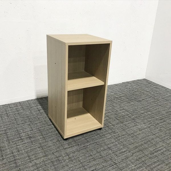 オープン書庫 スチールキャビネット ナチュラル