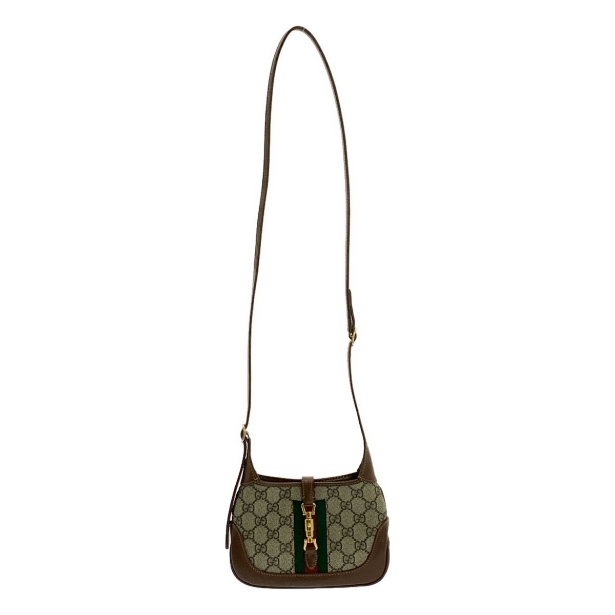 GUCCI | グッチ | 2way ショルダー付き GGスプリーム ジャッキー 1961 ハンドルバッグ | ベージュ|ブラウン | レディース