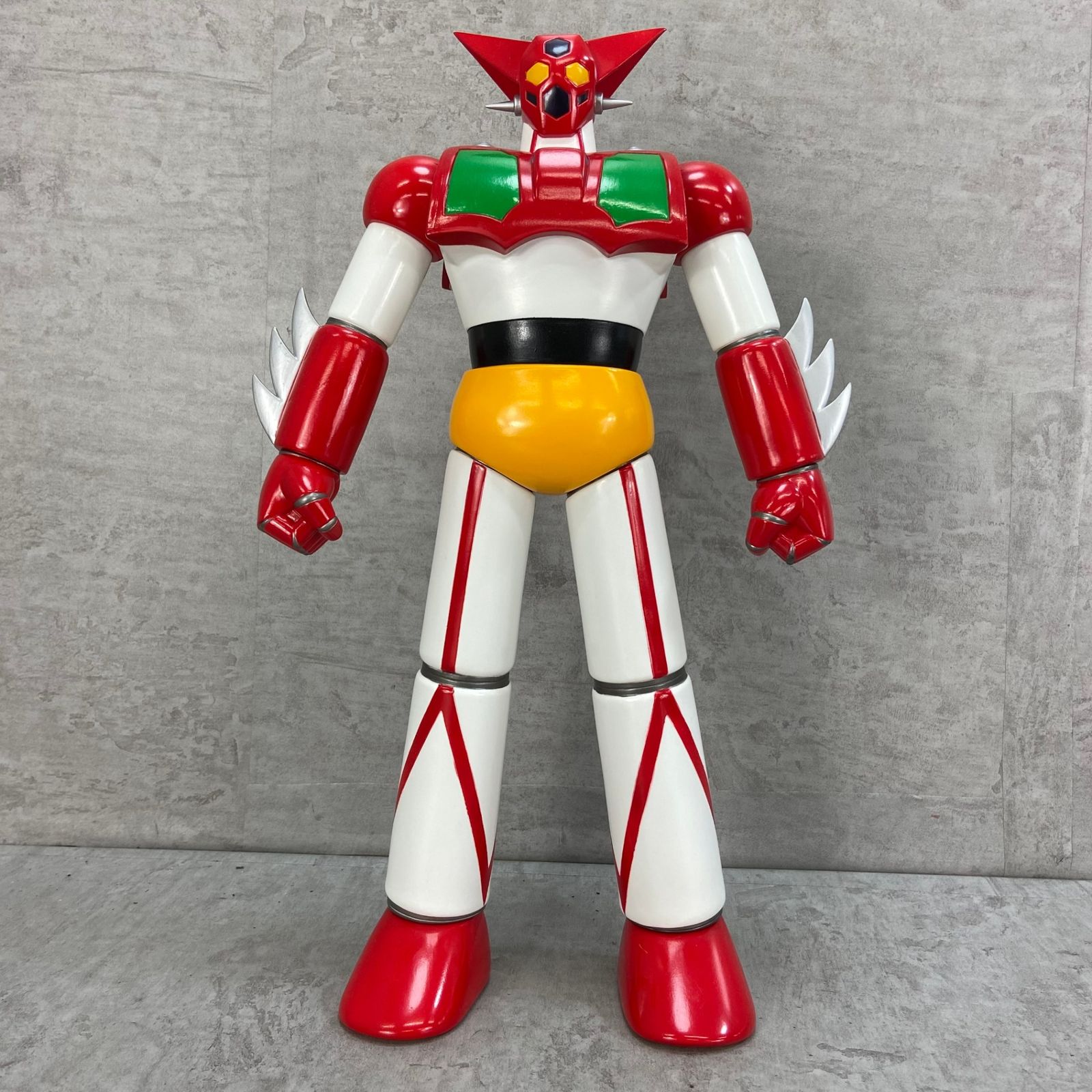 マーミット スーパーロボット烈伝 ゲッターロボ ゲッター１ SR-04 レトロホビー フィギュア ソフビ 全長約38cm