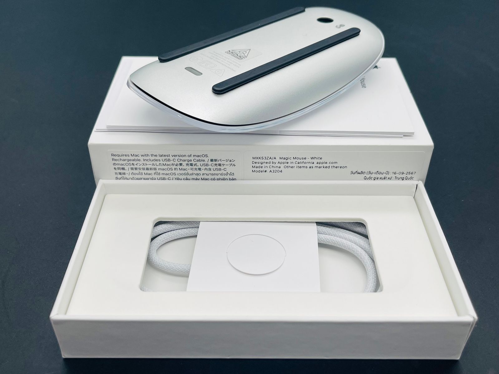 純正品 Apple Magic Mouse（2024/USB-C）MXK53ZA/A 送料無料