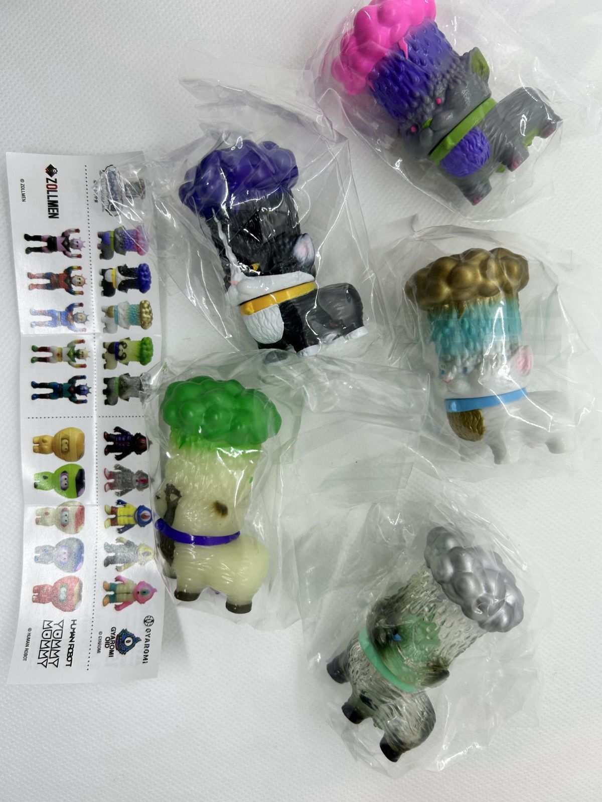 単品】VAG SERIES 41 どしゃぶり猫 スプラウト蓄光狸 クリア