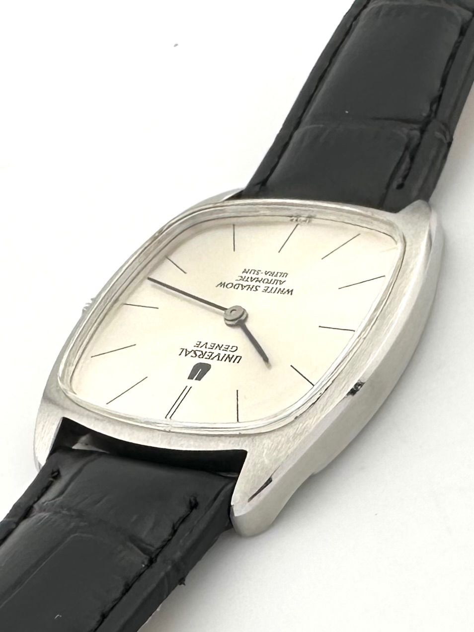 UNIVERSAL GENEVE 866105 ホワイトシャドウ ウルトラスリム 自動巻き  