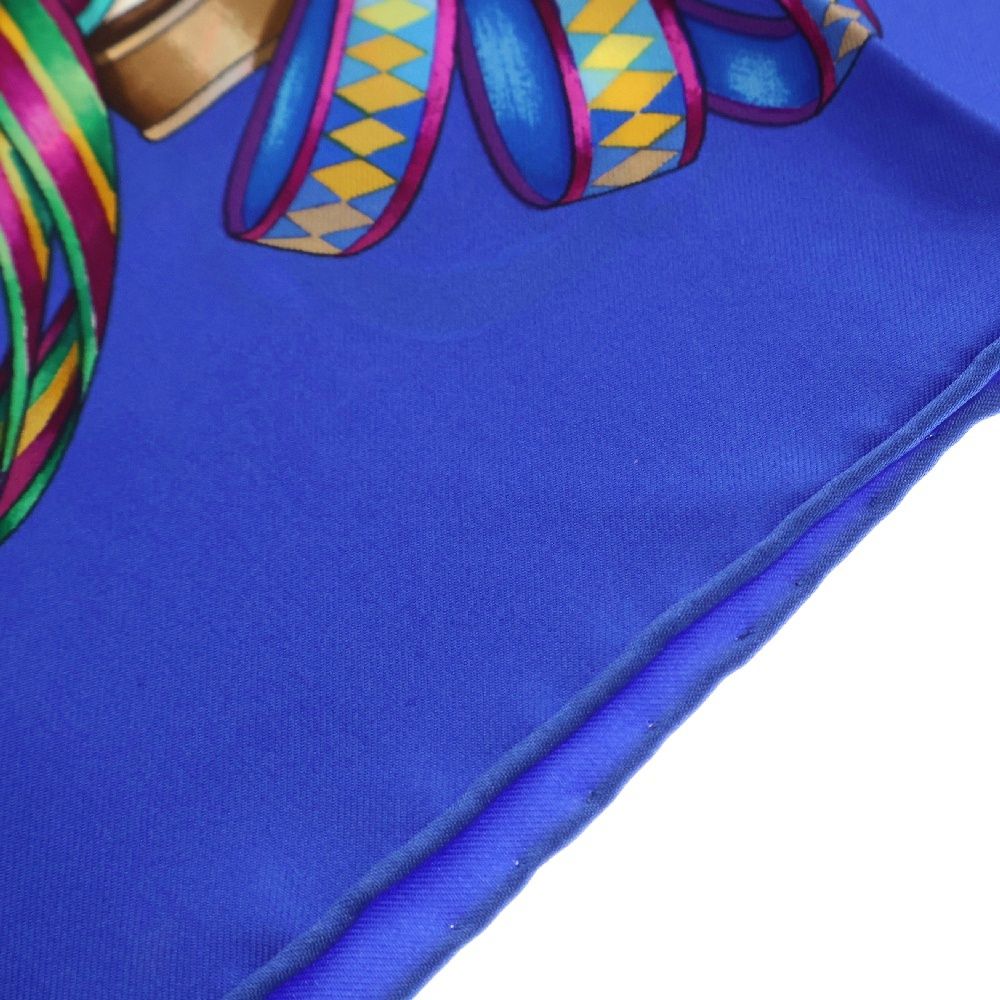 HERMES エルメス カレ 90 馬のリボン ネイビー スカーフ　シルク 楽天市場】エルメス カレ90 馬のリボン LES RUBANS DU CHEVAL