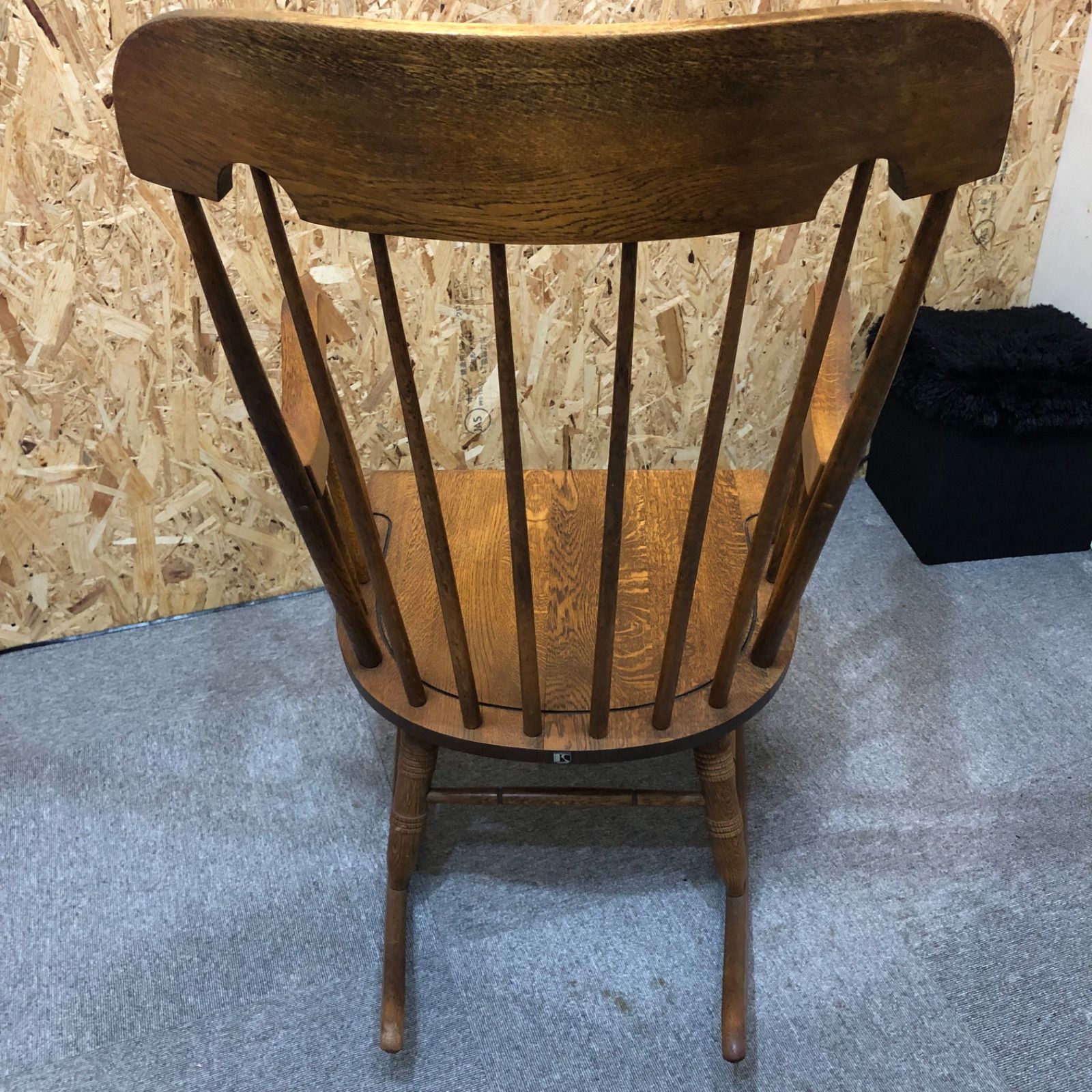 ロッキングチェア 飛騨産業 キツツキマーク HIDA ヴィンテージ 椅子