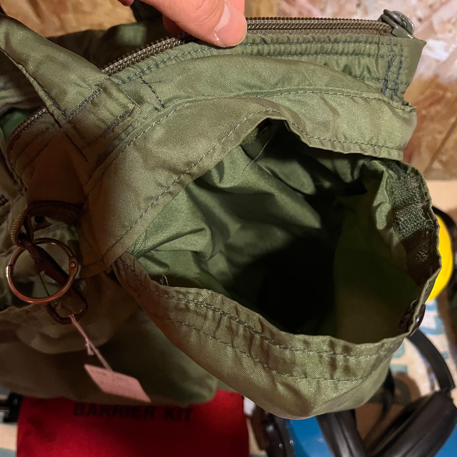 米軍実物 ヘルメットバッグ 1995年 【公式通販】