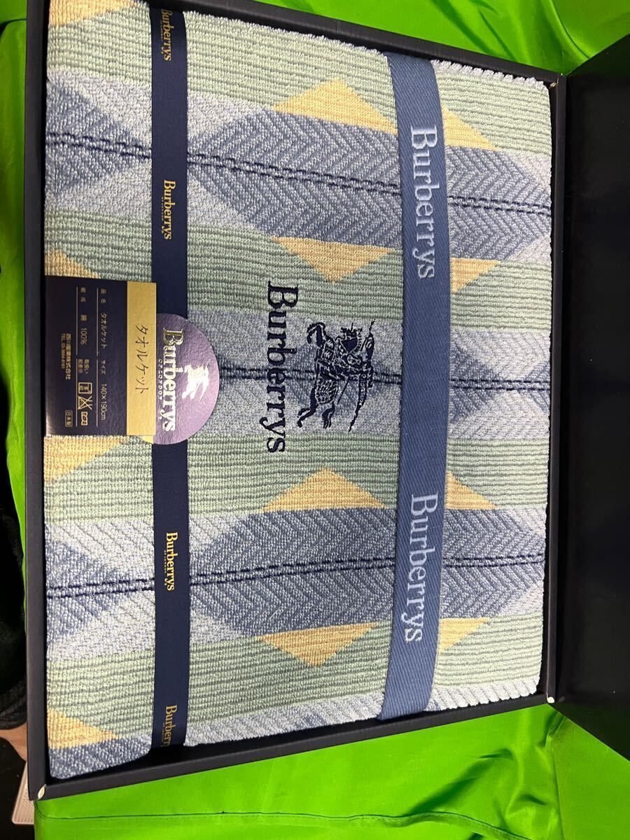 BURBERRY バーバリー タオルケット 綿100 寝具@Y - メルカリ