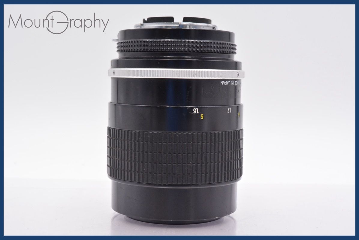  ニコン Nikon NIKKOR 135 mm F 2.8 非Ai 前後キャップ-レンズフィルター付 同梱可 mj 5085 その他 カメラ