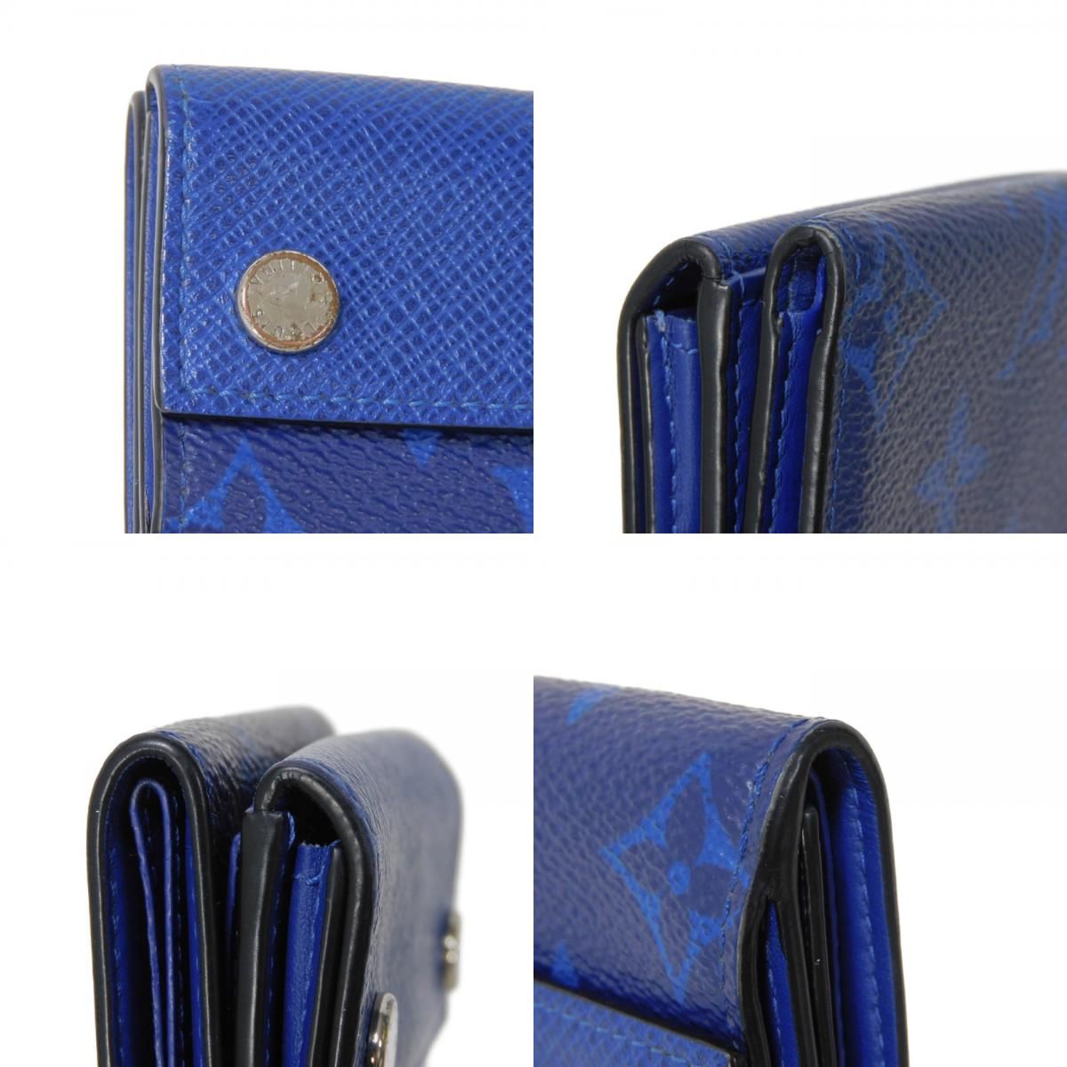 ✨美品✨ ルイヴィトン ディスカバリーコンパクト タイガラマ 青 財布