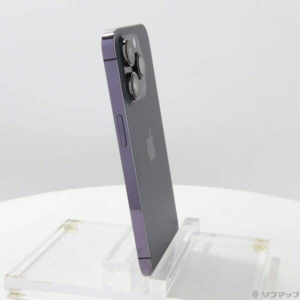 中古品〕 iPhone14 Pro 512GB ディープパープル MQ283J／A SIMフリー