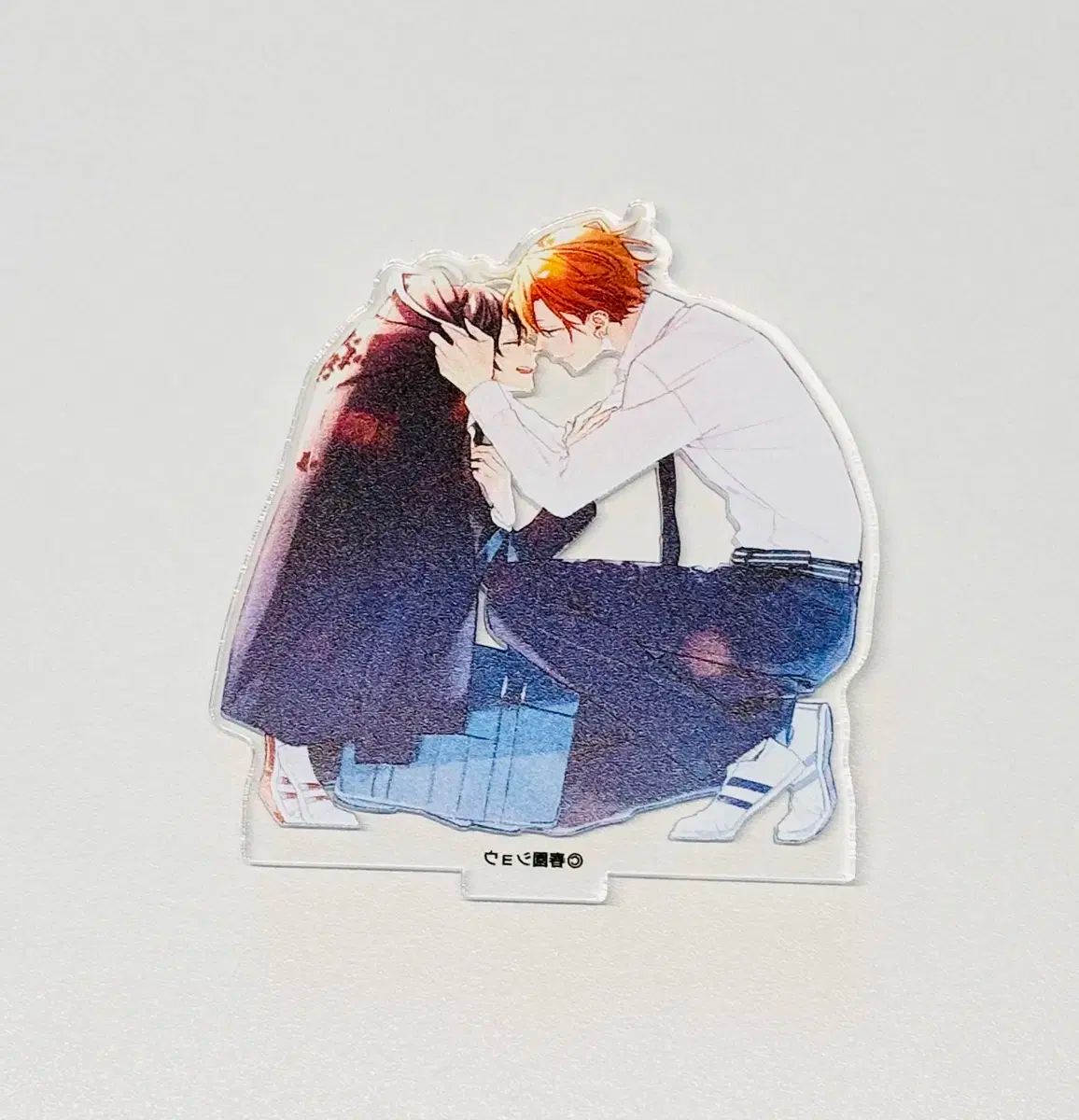 レア！平野と鍵浦 アクリルスタンド グッズ(書籍)】複製原画展記念グッズ 両面アクリルスタンド(平野と鍵浦