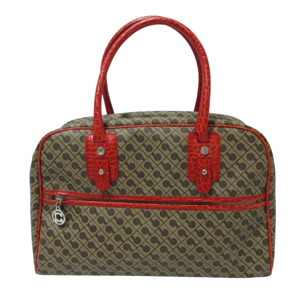 美品 GHERARDIN ゲラルディーニ 総柄 ボストンバッグ