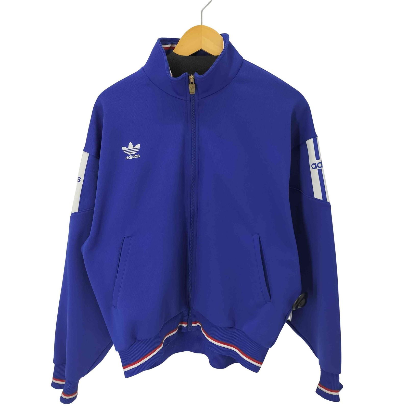 アディダス adidas 80-90s デサント製 トラックジャケット トラック 