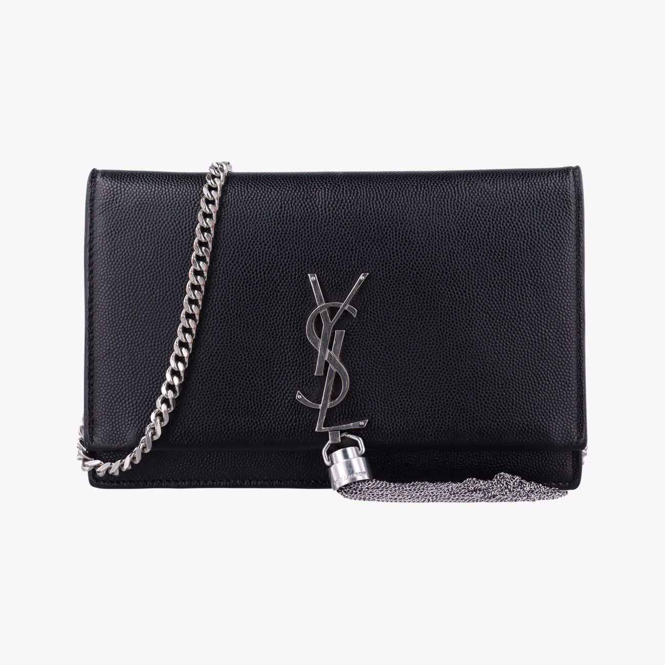 イヴサンローランYves Saint Laurentケイト ブラック キャビアスキン 452159 HPP452159.0119