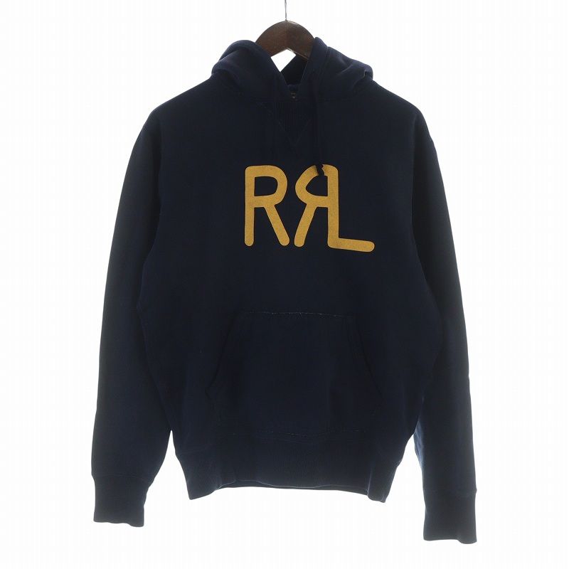 RRL ダブルアール ランチロゴLOGO PARKA NAVY XL ダブルアールエル RRL ラルフローレン ランチ ロゴ パーカー