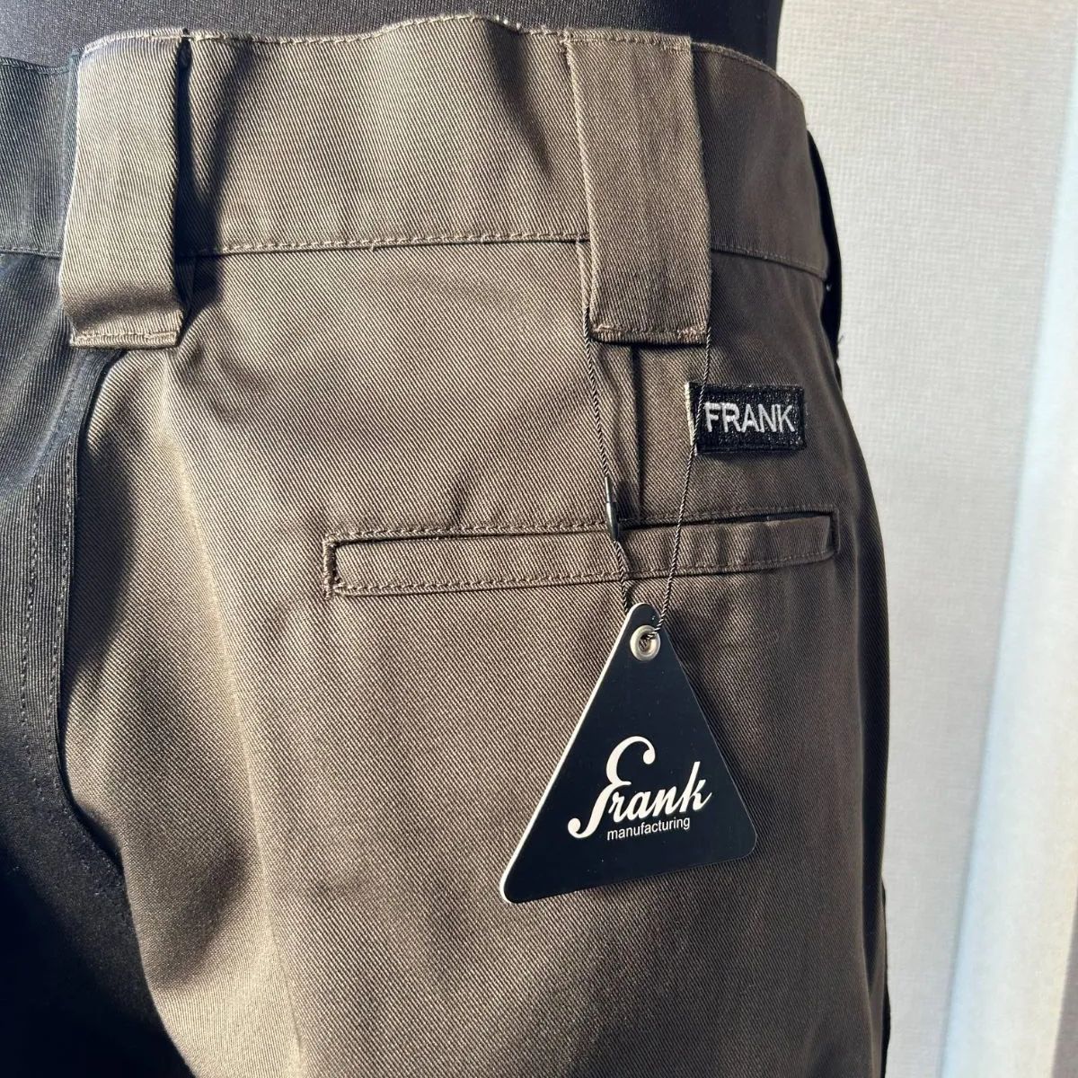 FRANK】WORK PANTS crazy pattern ブラック/グレー FK-001-021 新品未