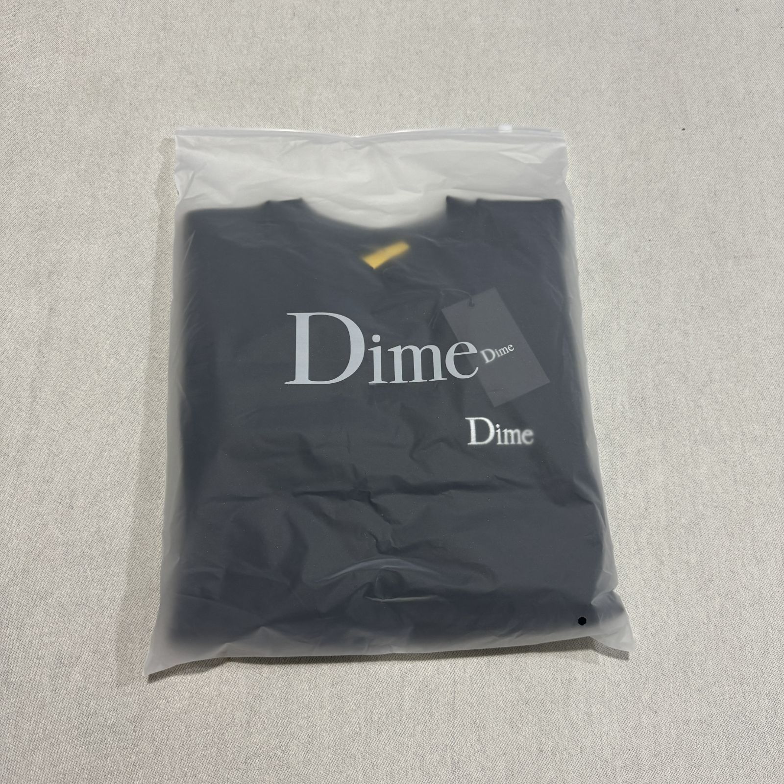 Dime コットンジャージー スウェット ロゴ刺繍入り - メルカリ