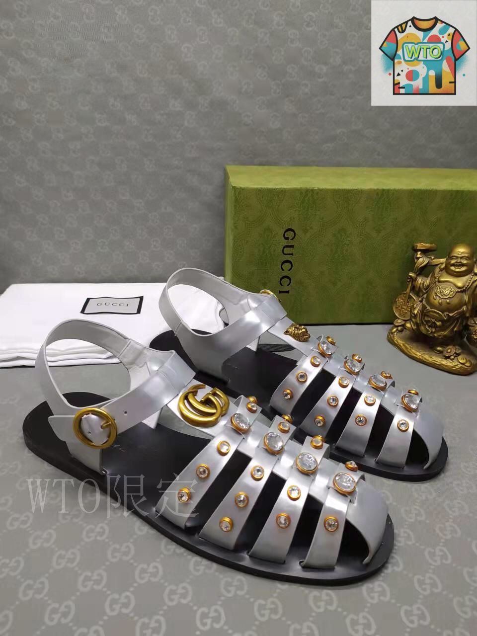 GUCCI グッチ メンズ サンダル11-OJ68 - メルカリ