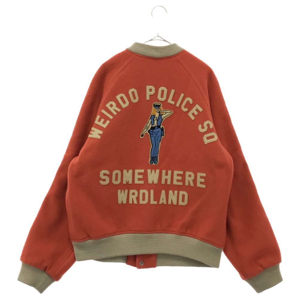 weirdo (ウィアード) 21AW Police SQ Jacket バックガールワッペン刺繍