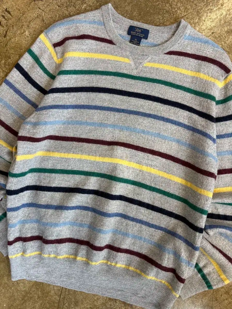 ブルックス ブラザーズ カラー ストライプ ニット セーター