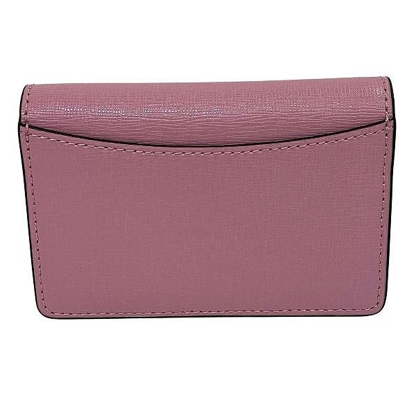 フルラ ピンク レザー カード入れ ブランド小物 名刺入れ パスケース レディース