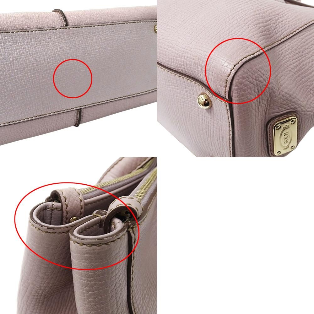 美品　トッズ　ショルダーバッグ　2way　Dバッグ　Dスタイリング　ピンク トッズ TODS Tod`s トッズ Dスタイリングバウレットミニ