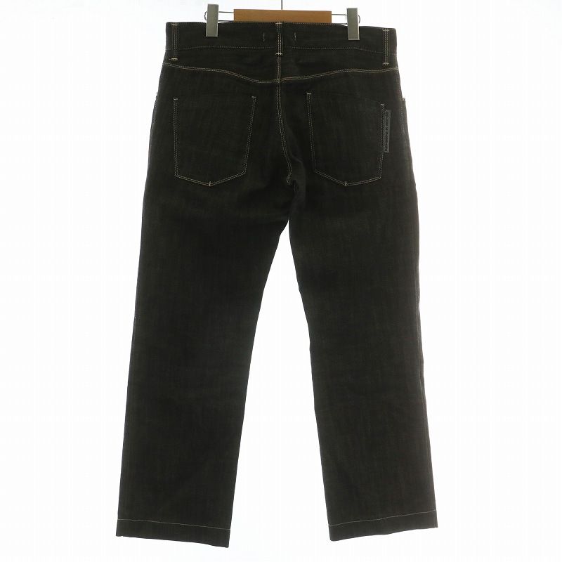 D&G DOLCE&GABBANA コーティングデニム メタルロゴ48 D&G DOLCE&GABBANA コーティングデニム メタルロゴ48 Dolce