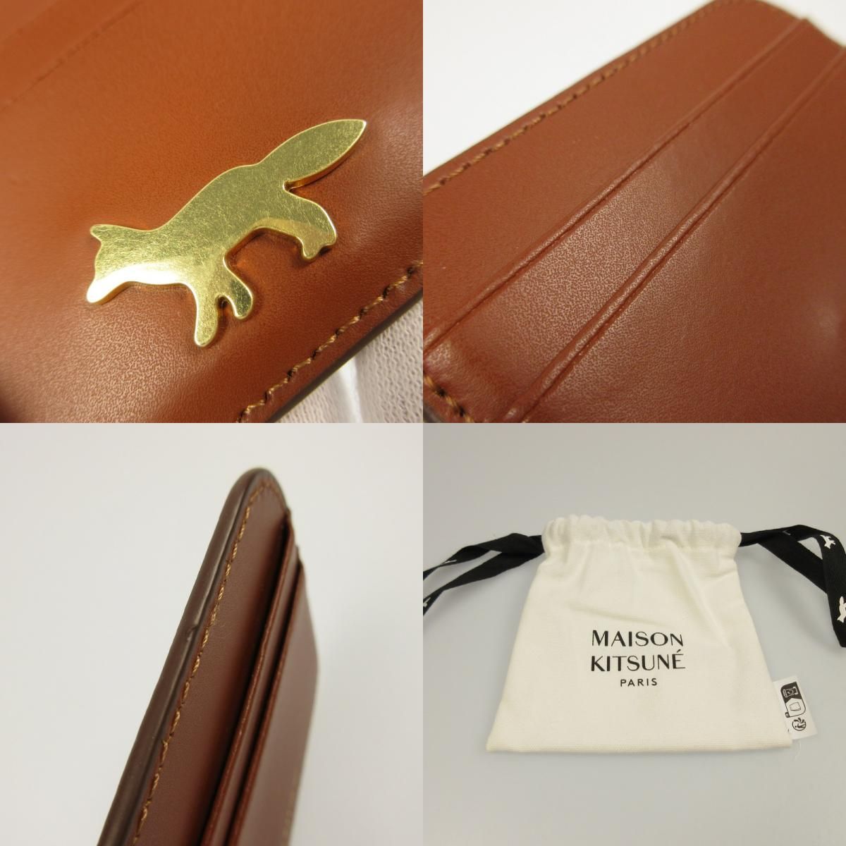 姫路東店】 中古 MAISON KITSUNE | メゾンキツネ カードケース EDIE 