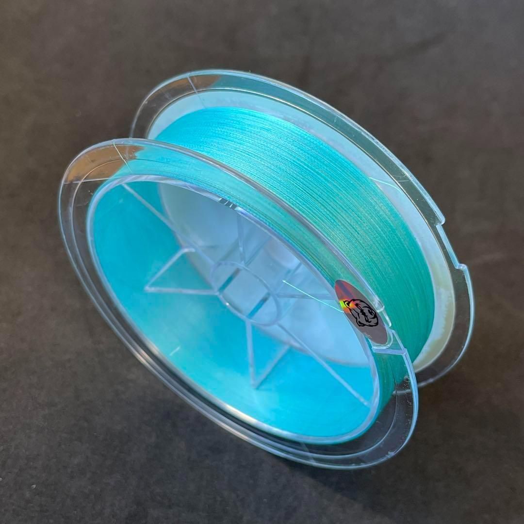 PEライン 0.6号 100m 4本編 青 ブルー アジングトラウト エギング