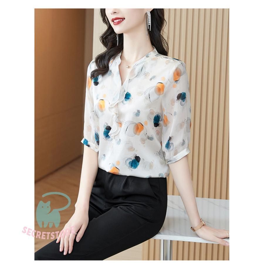ブラウス シフォン