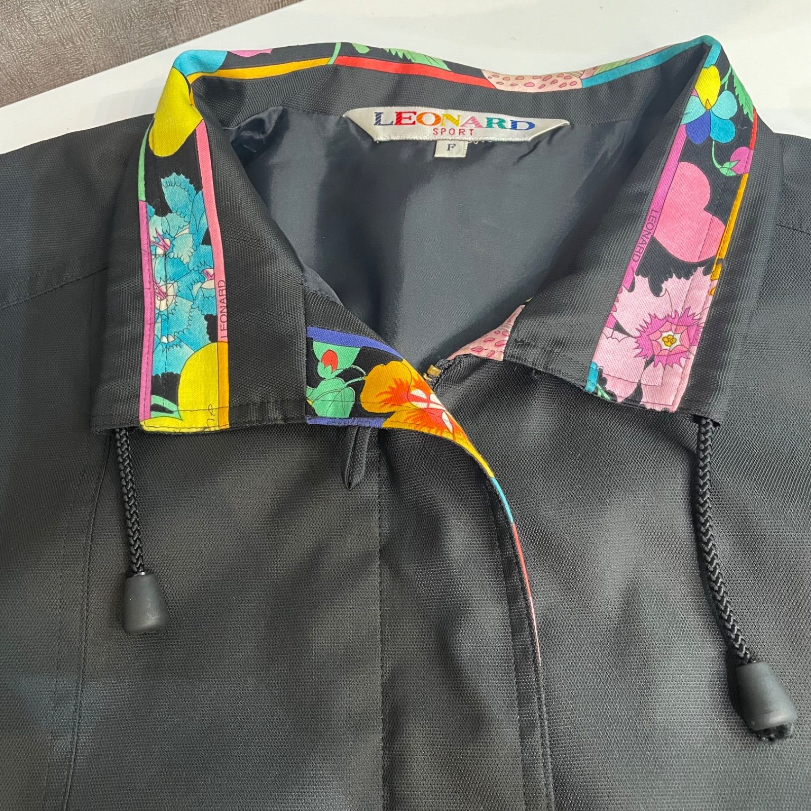 LEONARD SPORTレオナール スポーツ ジャケット コート 花柄