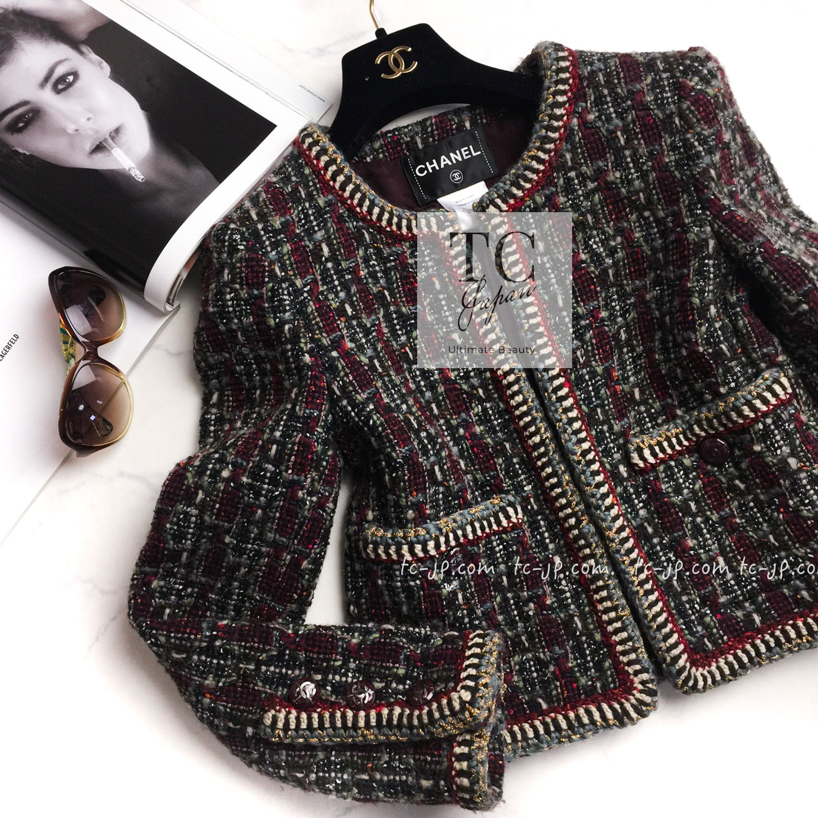 楽天市場】[中古] シャネル ジャケット CHANEL ベージュ