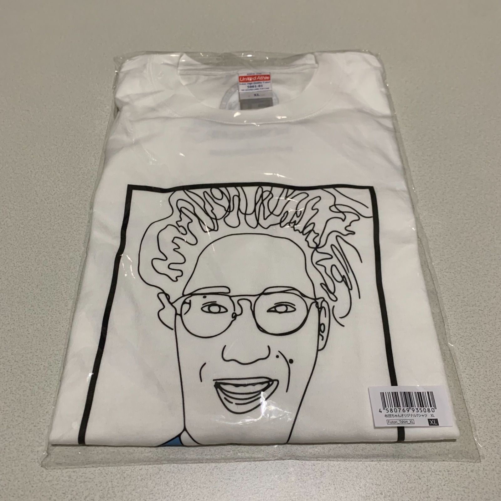 布団ちゃんオリジナルtシャツ【XL】 - メルカリ