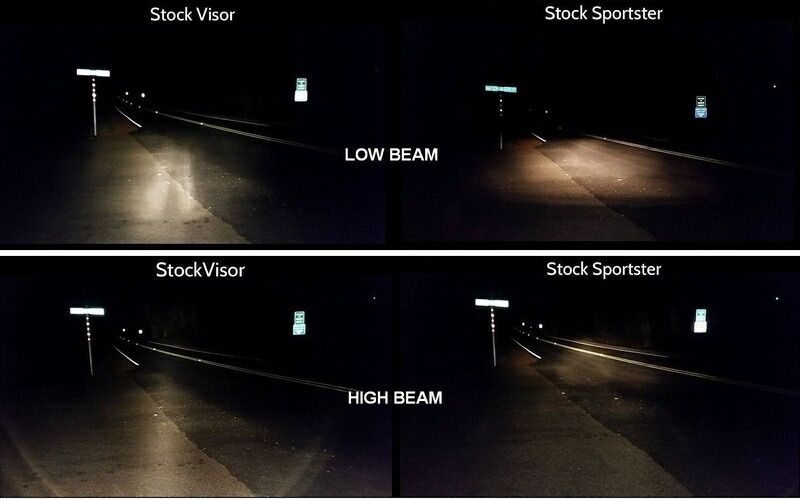 ブラック ハロゲンヘッドライト