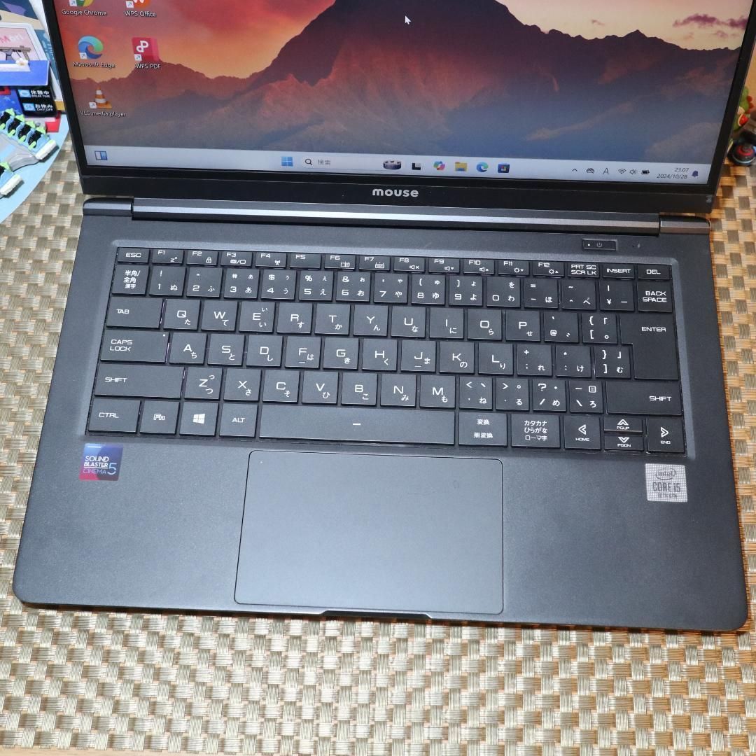 Win11高年式＆高性能10世代Corei5/メ8/新品SSD/キーライト/無線 Win11高年式＆高性能10世代Corei5/メ8/新品SSD/キーライト/