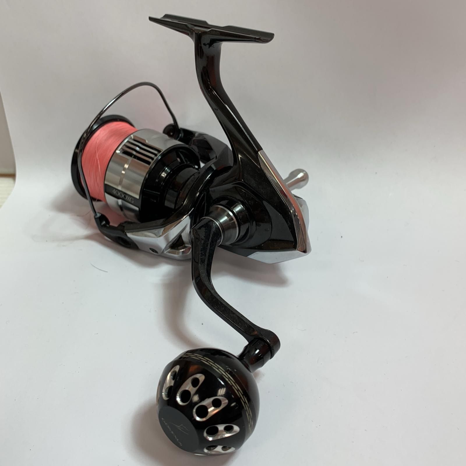 SHIMANO - ★★SHIMANO シマノ  23ヴァンキッシュ 4000XG 　キズあり　夢屋リールスタンド、ゴメクサスハンドルノブ付 045355 SHIMANO シマノ 23ヴァンキッシュ 4000XG キズあり 夢屋リール