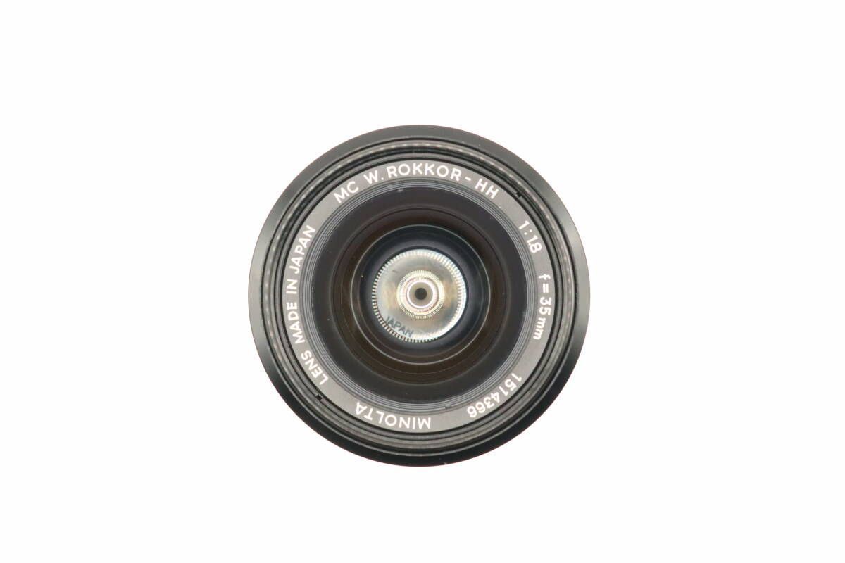 ☆極上品☆ミノルタ MINOLTA MC W.ROKKOR-HH 35mm F1.8☆ I0499