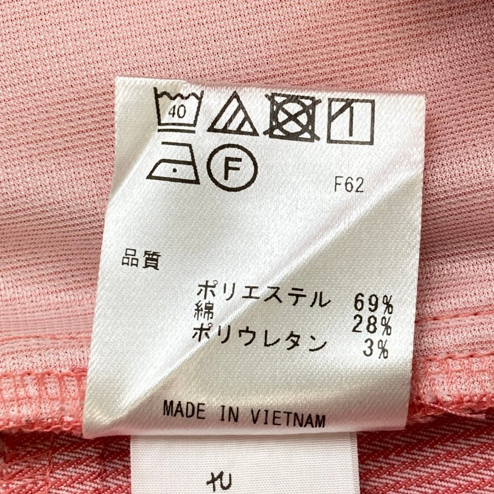 衝撃特価 サイズ：64 23区GOLF ニジュウサンクゴルフ バック刺繍 レディースウェア