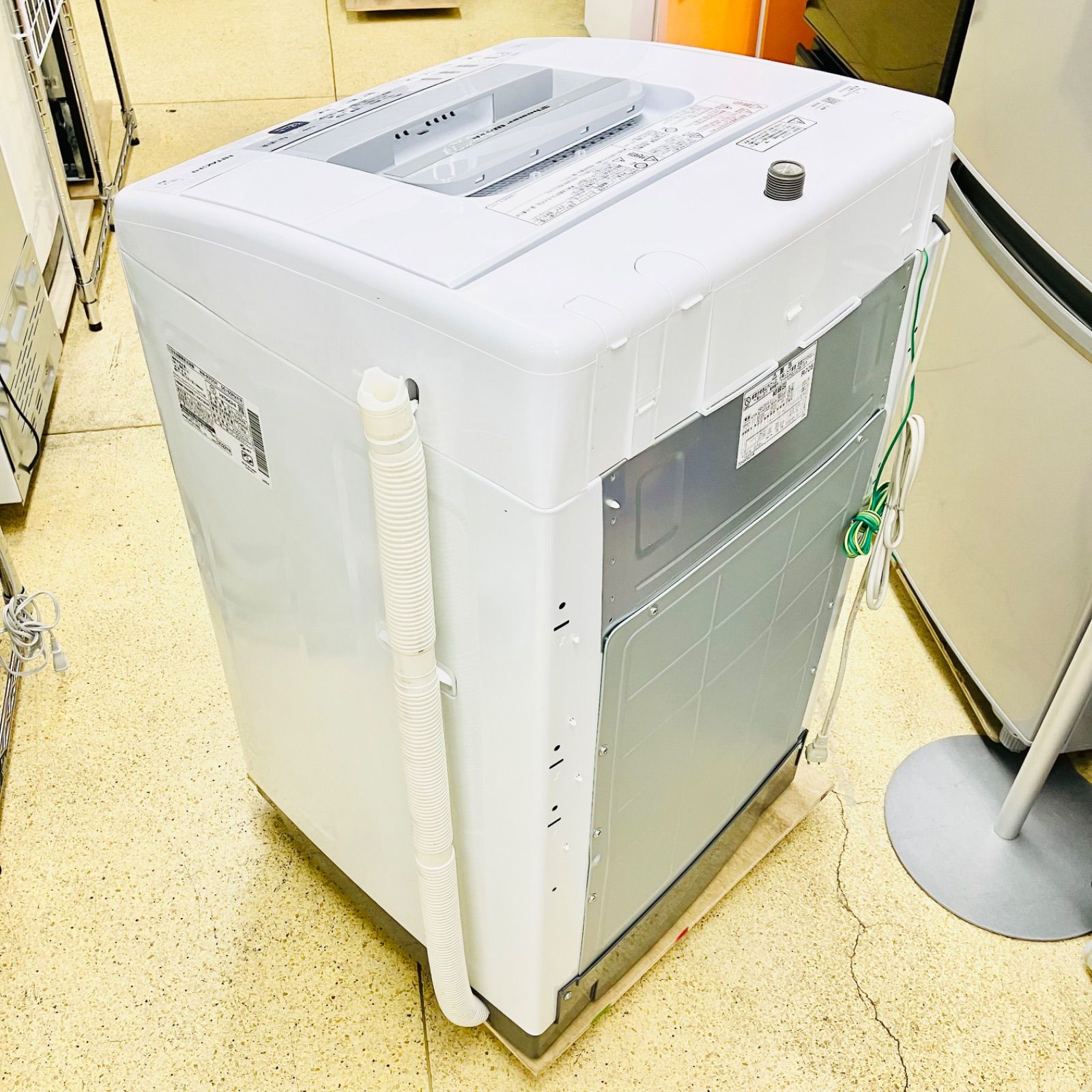 日立 HITACHI 7kg 洗濯機 白い約束 NW-R705 2022年製 一人暮らし 小型