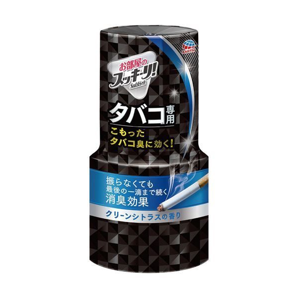 まとめ アース製薬 お部屋のスッキーリ タバコ用 クリーンシトラス 400ml 1セット 3個 ×5セット